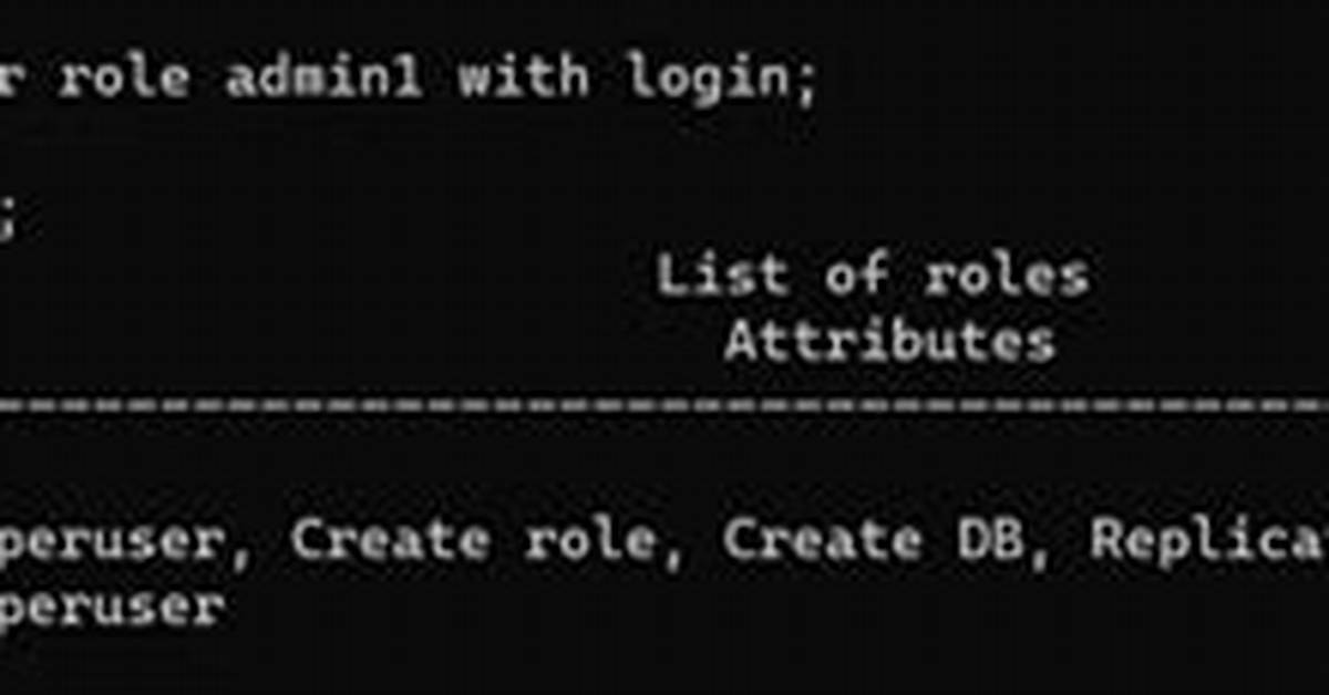 Switch Role After Connecting to Database