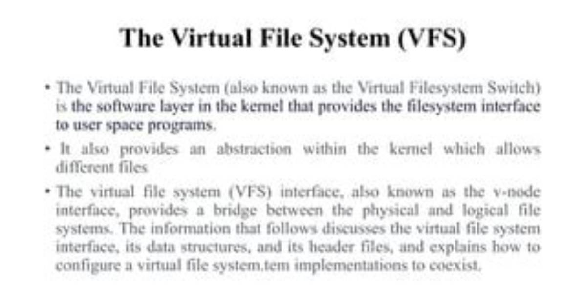 Switch to Different Filesystem