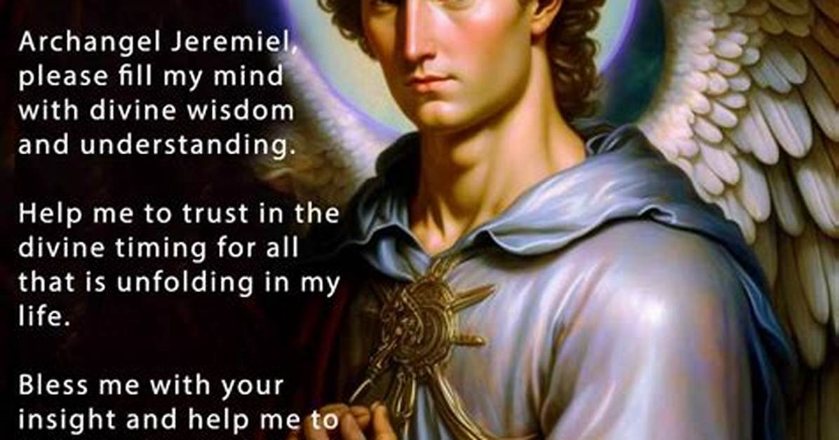 Switchword Archangel Jeremiel Meaning