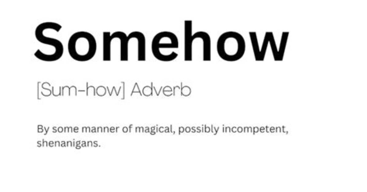 Switchword Somehow Meaning