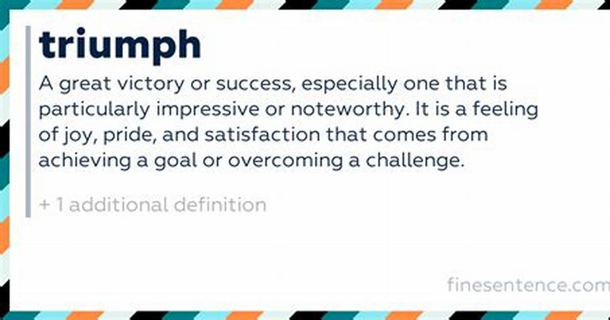 Switchword Triumph Meaning