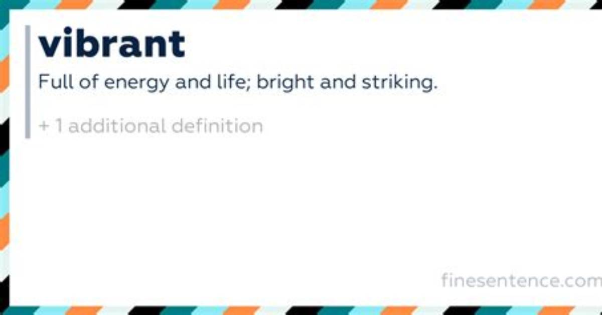 Switchword Vibrant Meaning