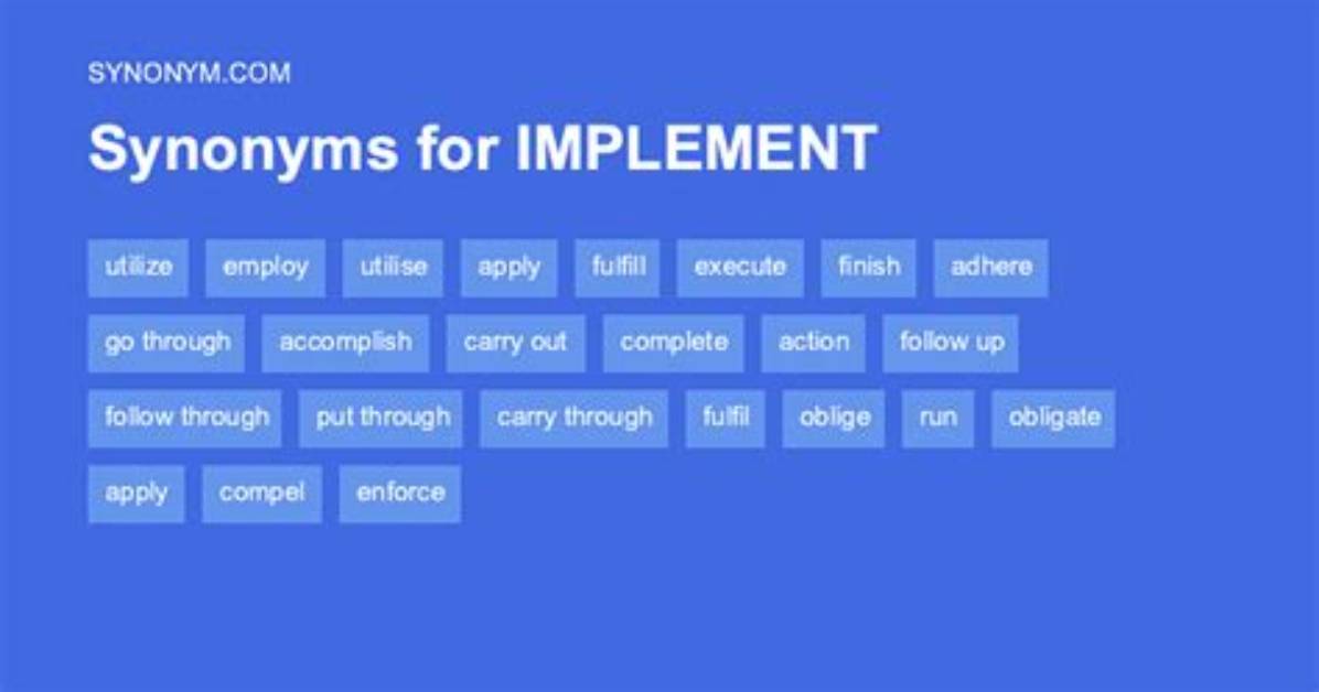Synonym Dictionary Implementation?