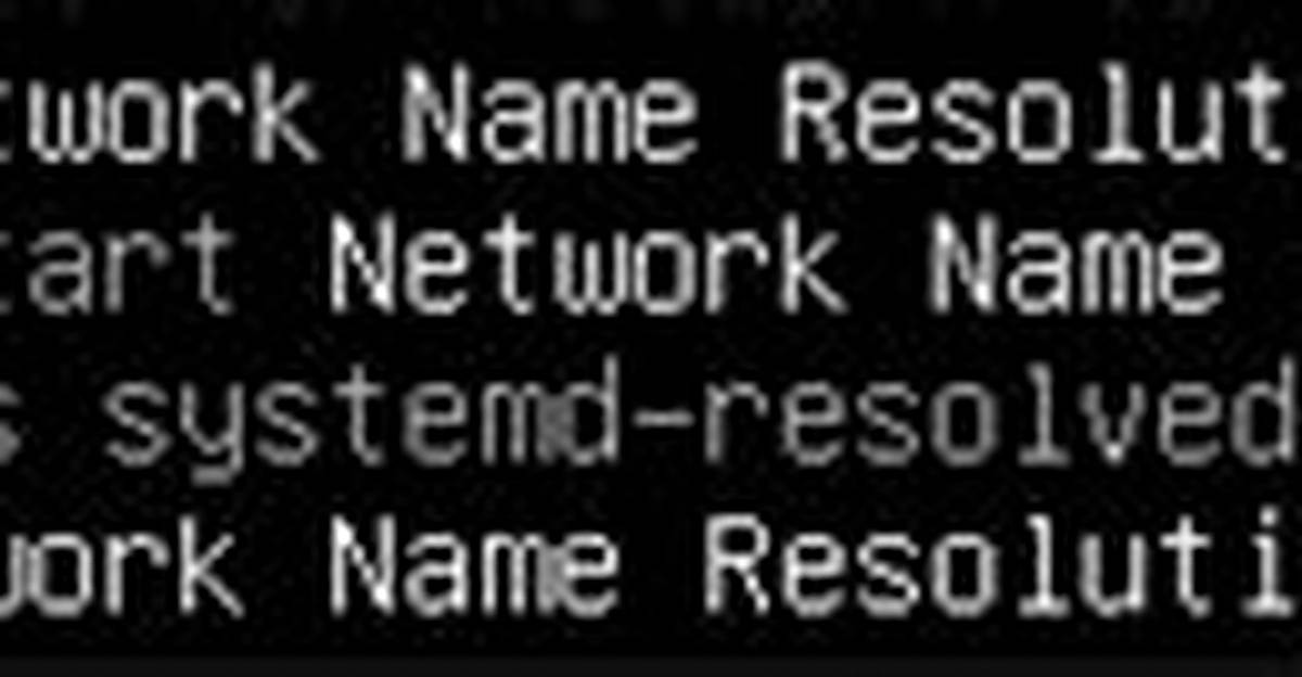 Systemd-Resolved Not Starting on Boot