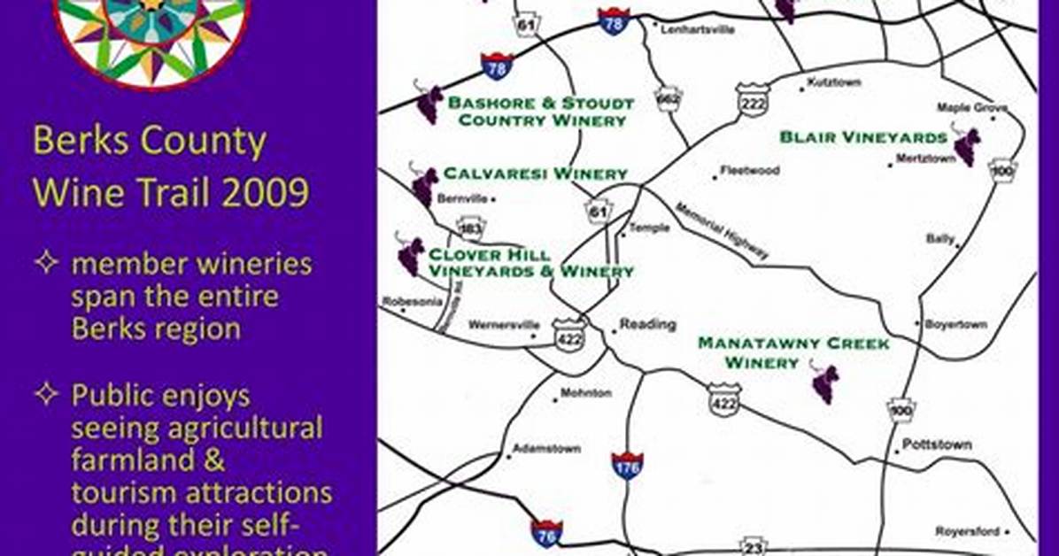 Take a Stroll Along Berks Wine Trail
