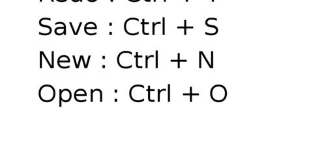 Taking Ctrl: Undo and Redo
