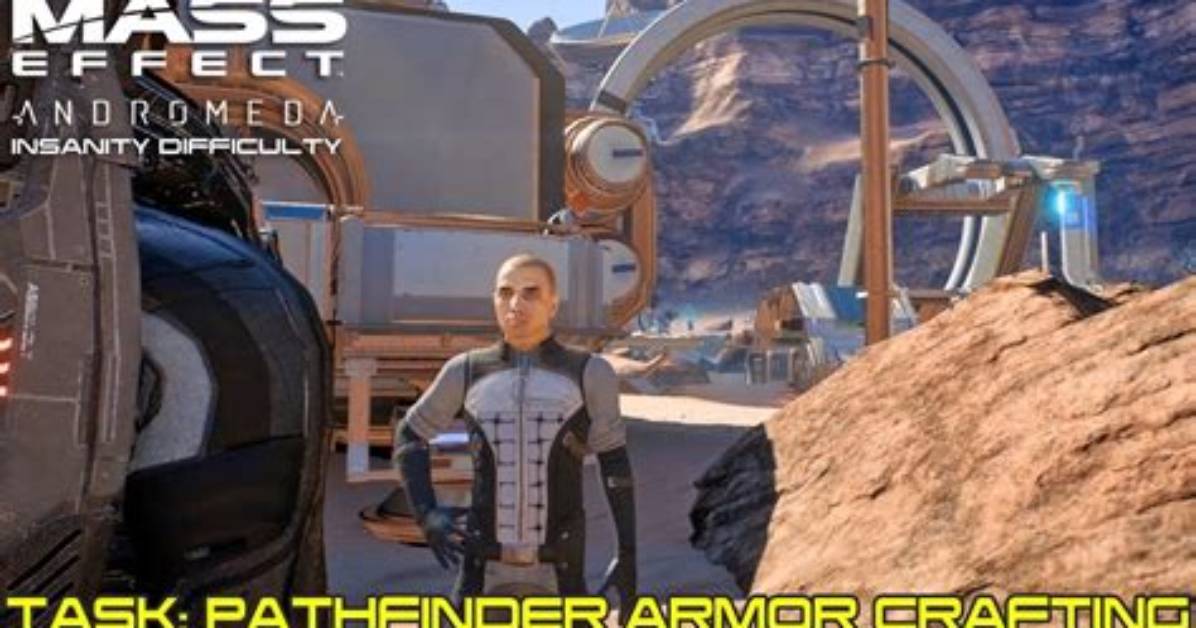 Task: Pathfinder Armor Crafting - Mass Effect: Andromeda