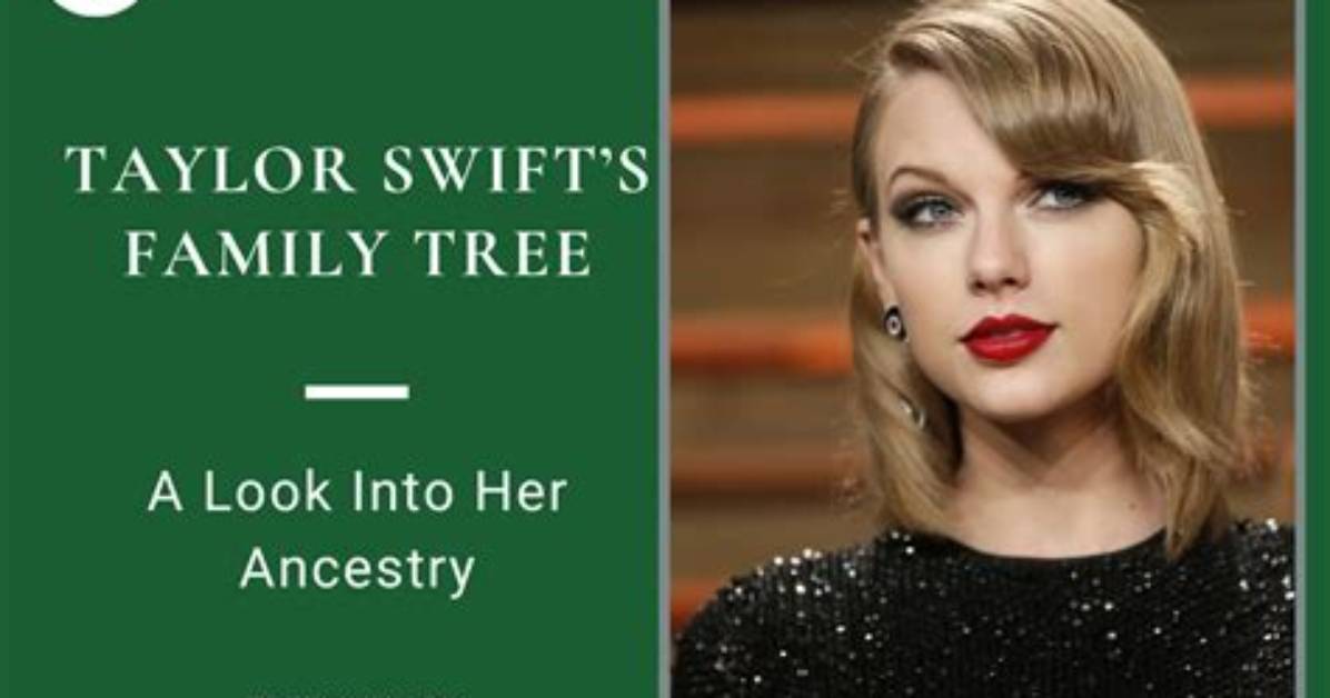 Taylor Swift – Family, Family Tree