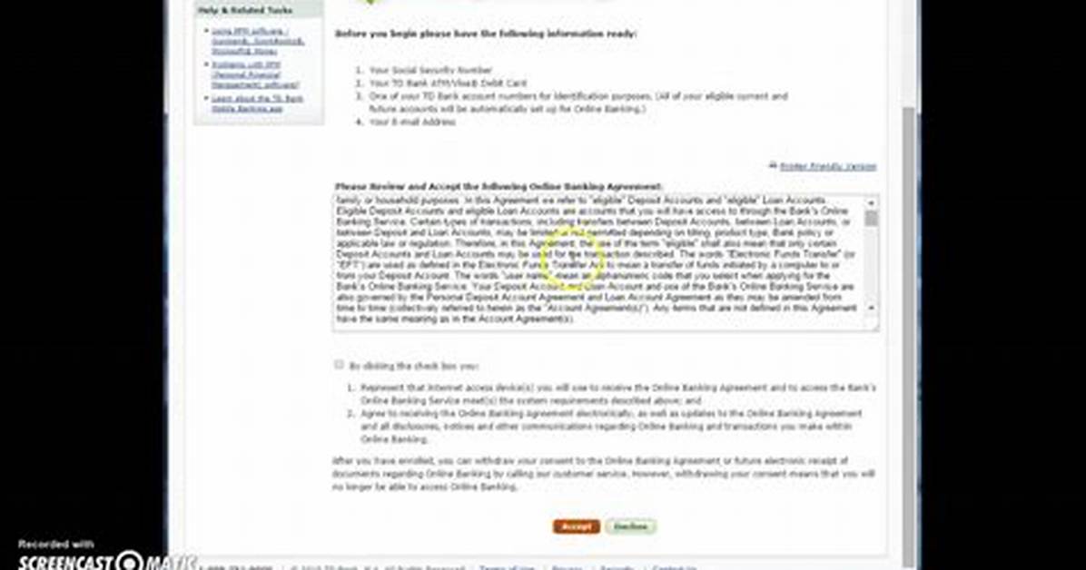 Tdbank. Com Login Safely, Analysis & Comments