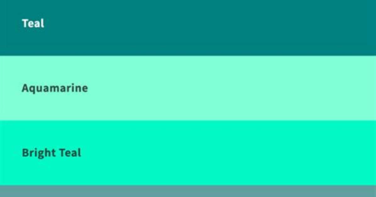 Teal Color