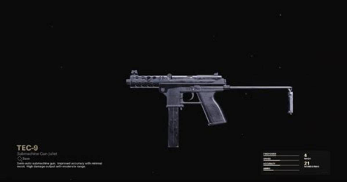 Tec-9 | Warzone Blueprints | Cod Black Ops Cold War Weapon Attachments