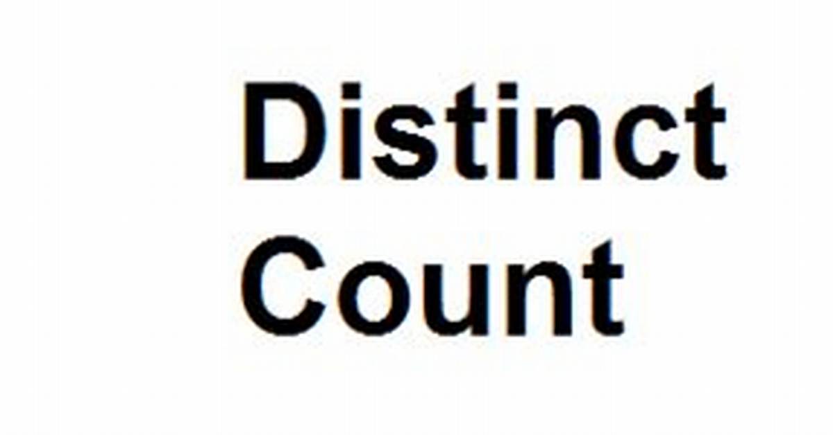 Teradata How Can I Use Count(Distinct)?