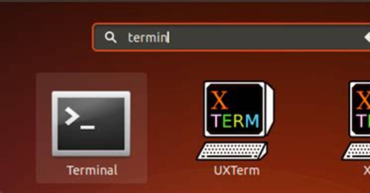 Term, Xterm or Uxterm?