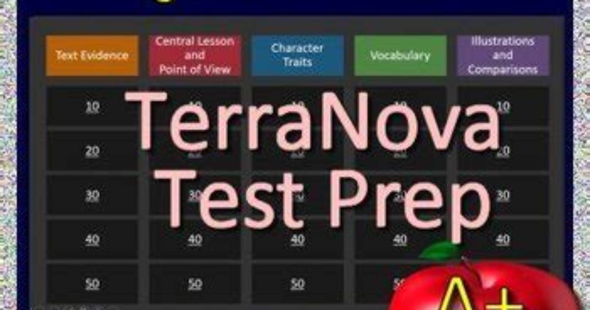 Terra Nova Test 3Rd Grade