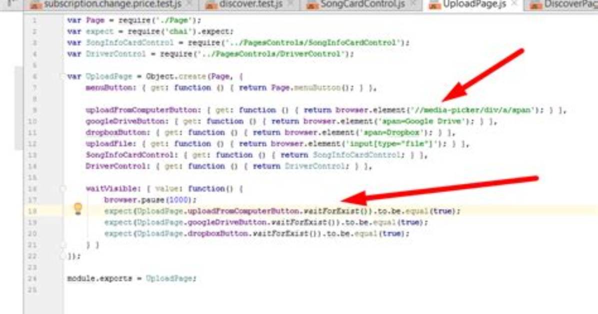 Test Something: Selector Needs to Be Typeof `String` or `Function`