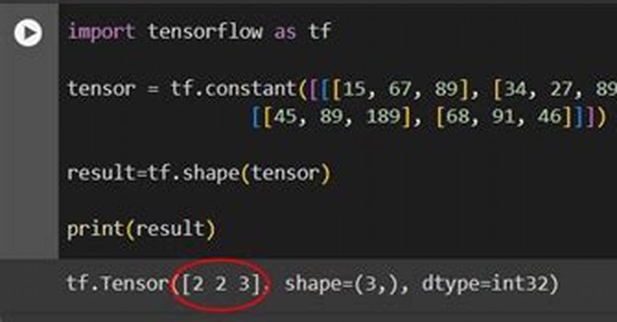 Tf. Shape() Get Wrong Shape in Tensorflow