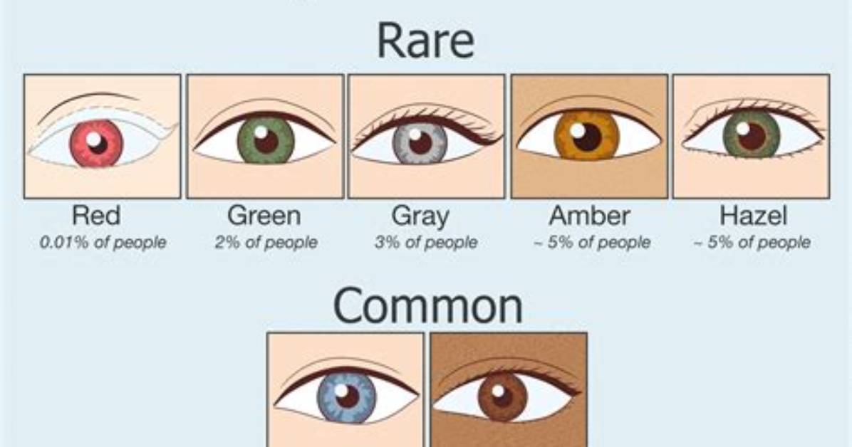 The 5 Rarest Hair Colors and Eye Combinations in Humans
