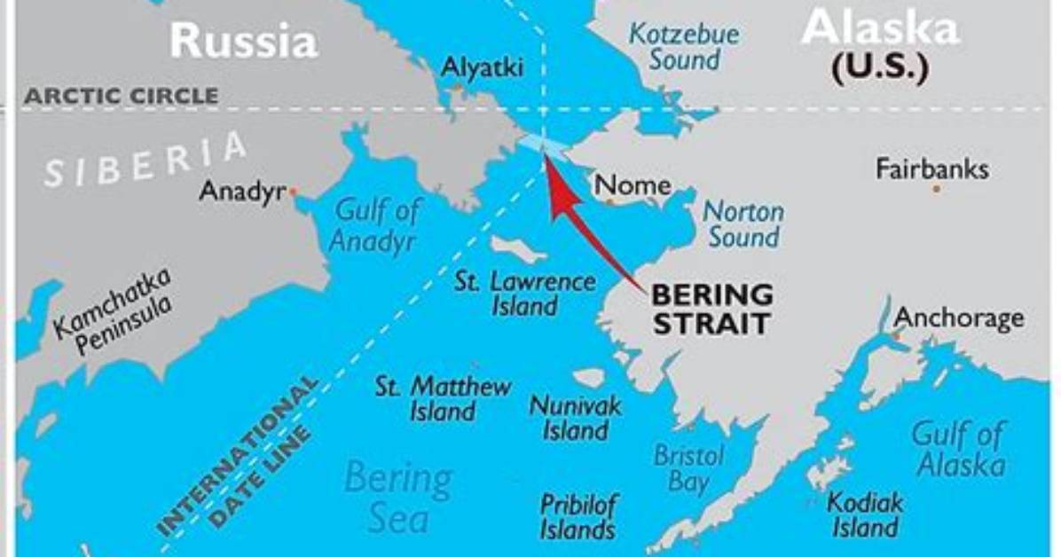 The Bering Strait Separates What Two Countries