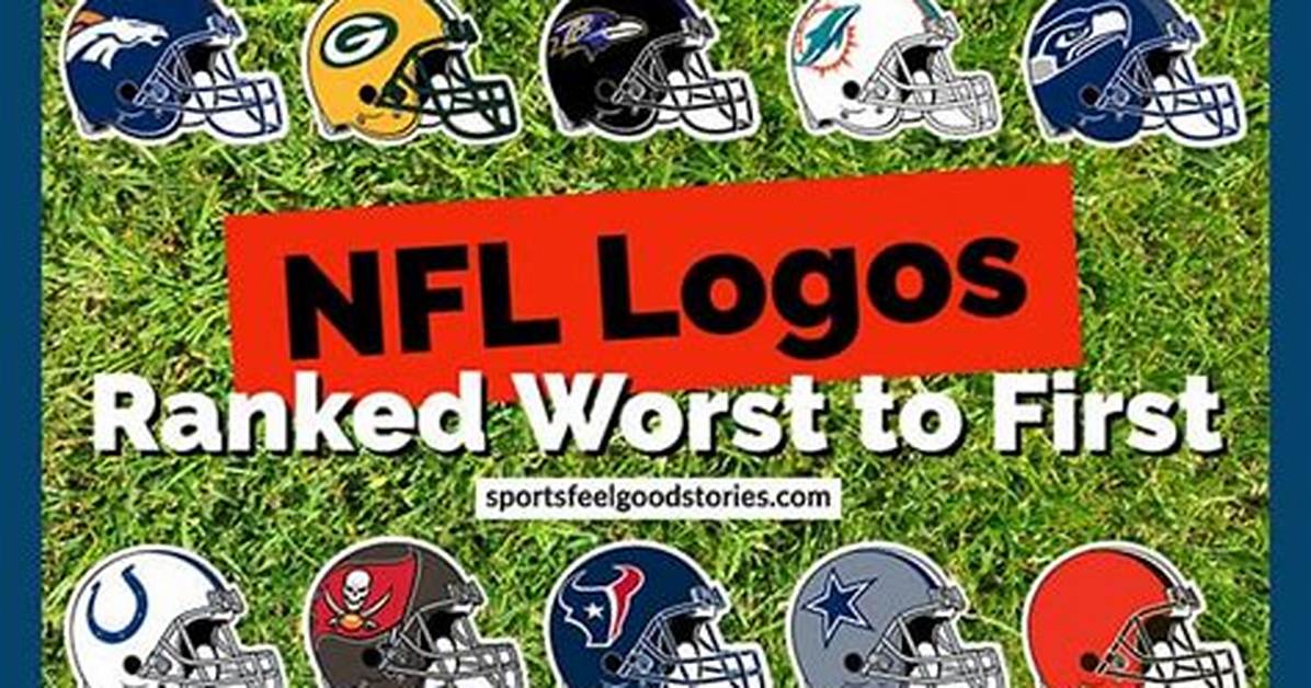The Best and Worst Nfl Logos, Ranked from No. 32 to 1