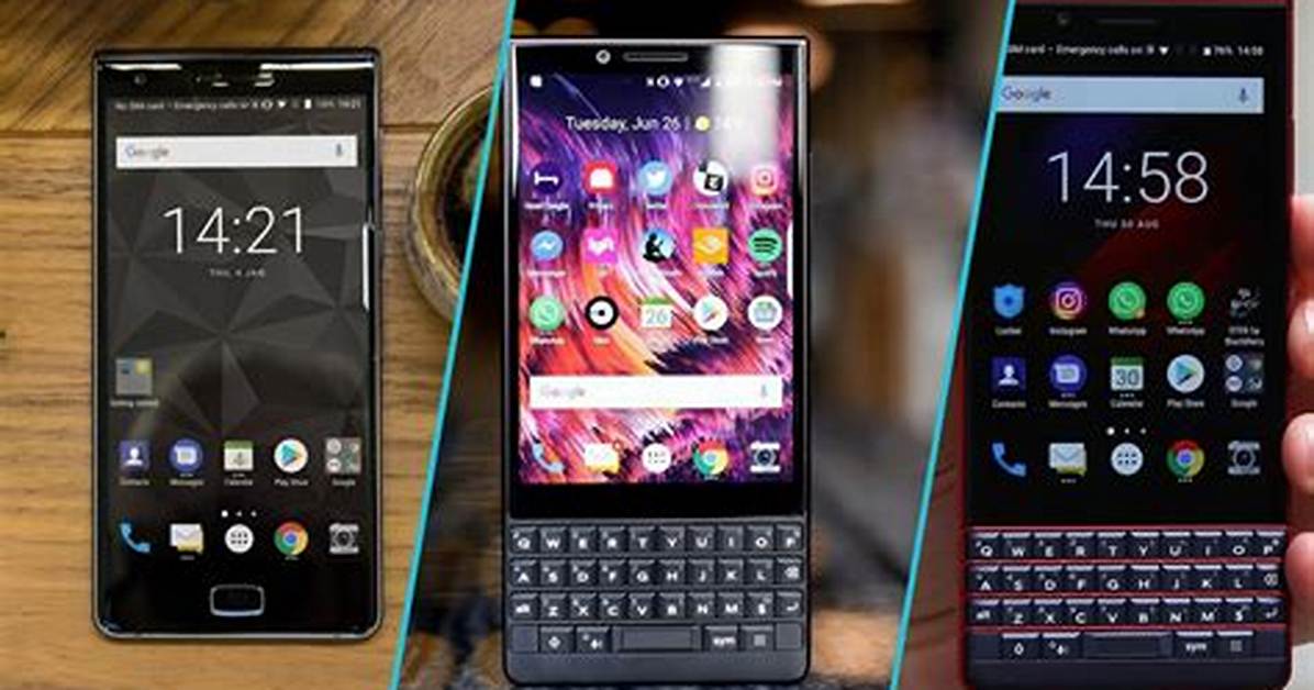 The Best Blackberry Phones in 2024