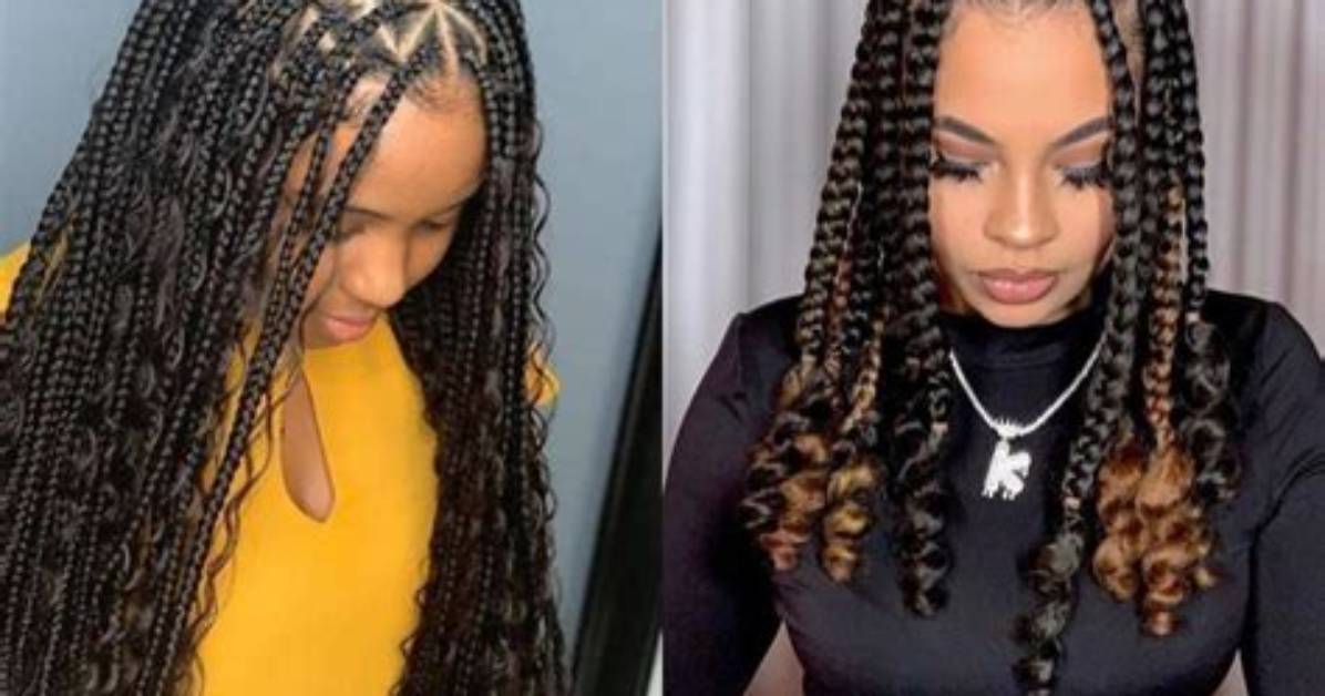 The Best Box Braid Styles for Summer