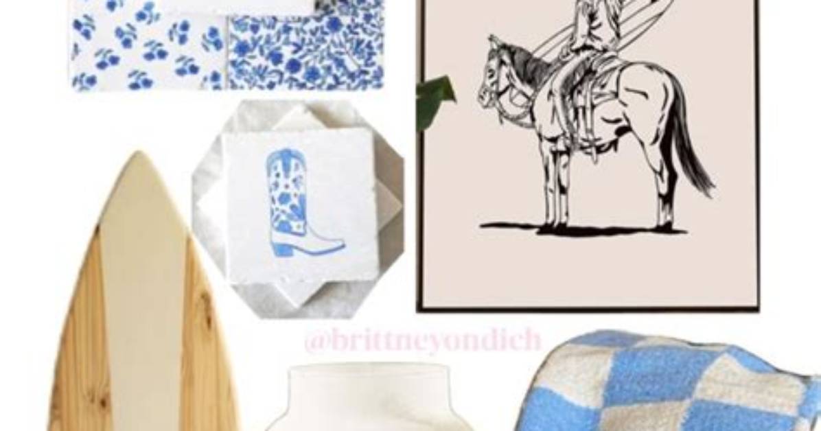 The Best Coastal Cowgirl Home Decor from Amazon and Walmart