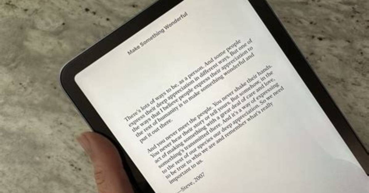 The Best iPad for Reading