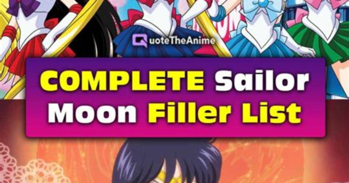 The Complete ‘Sailor Moon’ Filler List