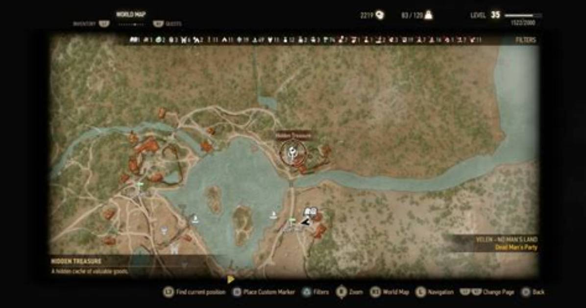 The Cursed Chapel, Witcher 3: Wild Hunt Quest