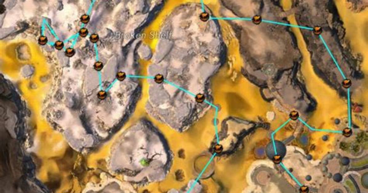 The Desolation Map Guild Wars 2