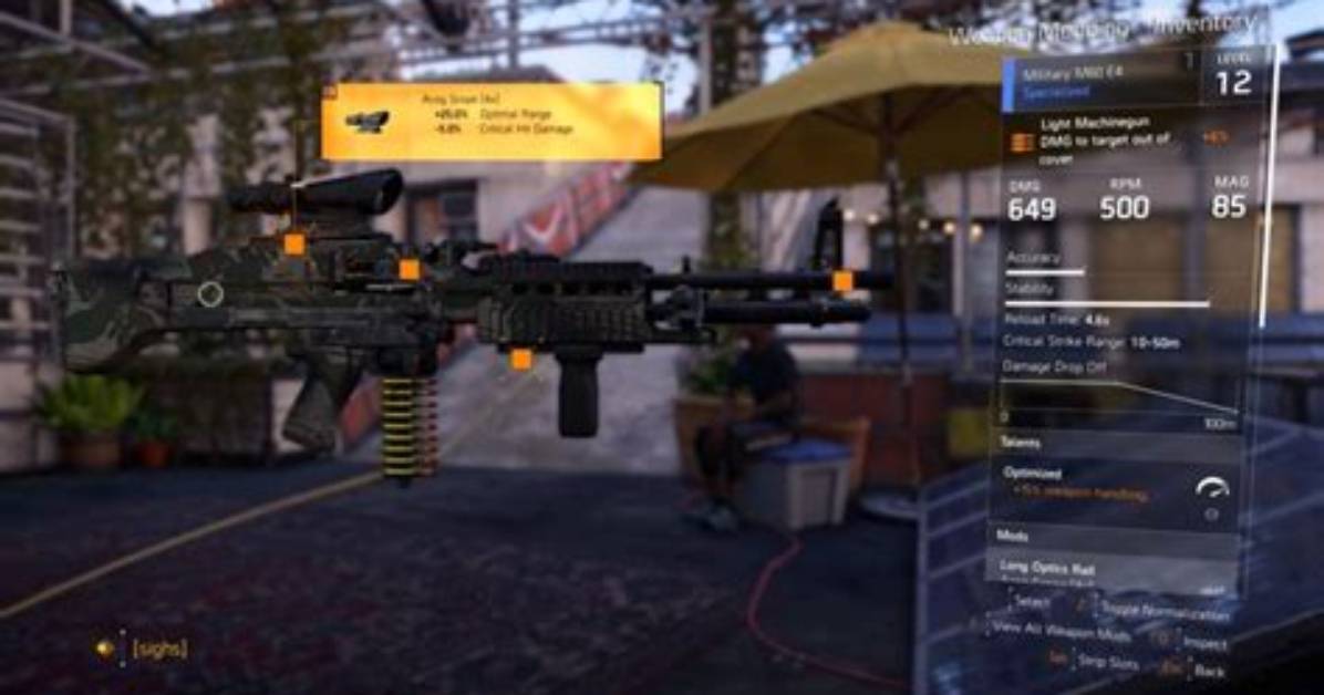 The Division 2 Weapon Mods, Attachment and Upgrades Guide