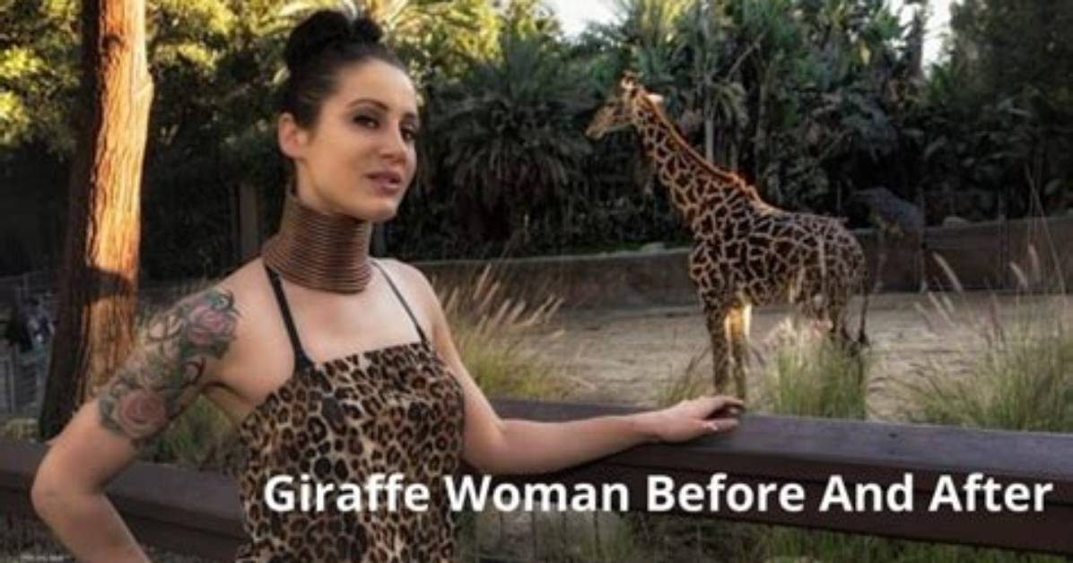 The Giraffe Woman Who Spent 5 Year's Stretching Her Neck with Rings to Look Like Her Favorite Animal