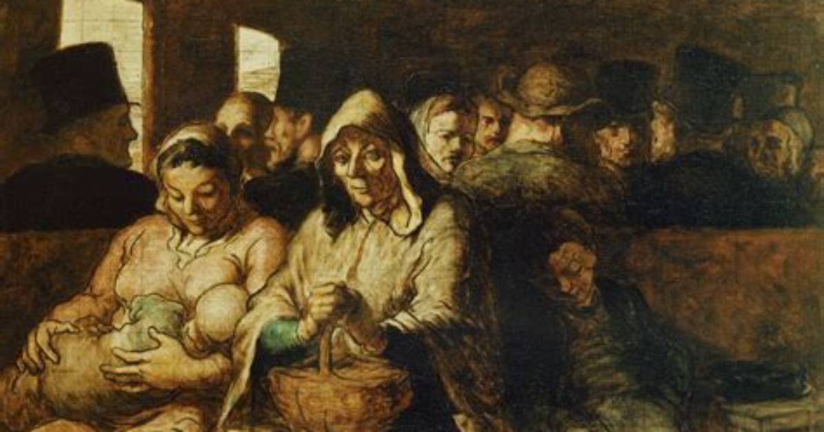 The Meaning of 'The Third-Class Carriage' by Honoré Daumier