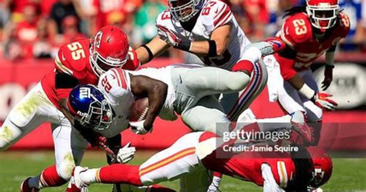 The New York Giants’ David Wilson Sure Likes Doing Backflips