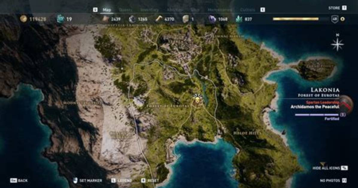 The Peloponnesian League, Assassin's Creed Odyssey Quest