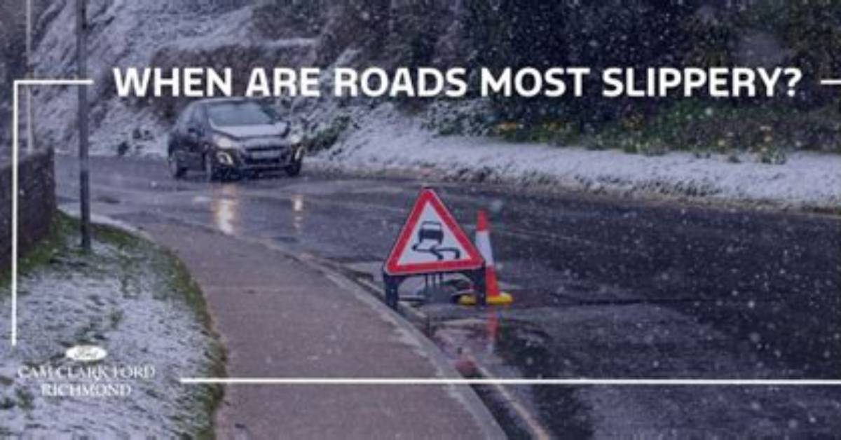The Road Is Most Slippery When