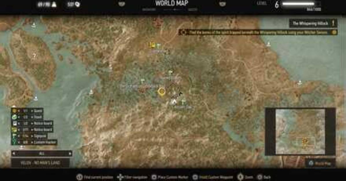 The Whispering Hillock, Witcher 3: Wild Hunt Quest