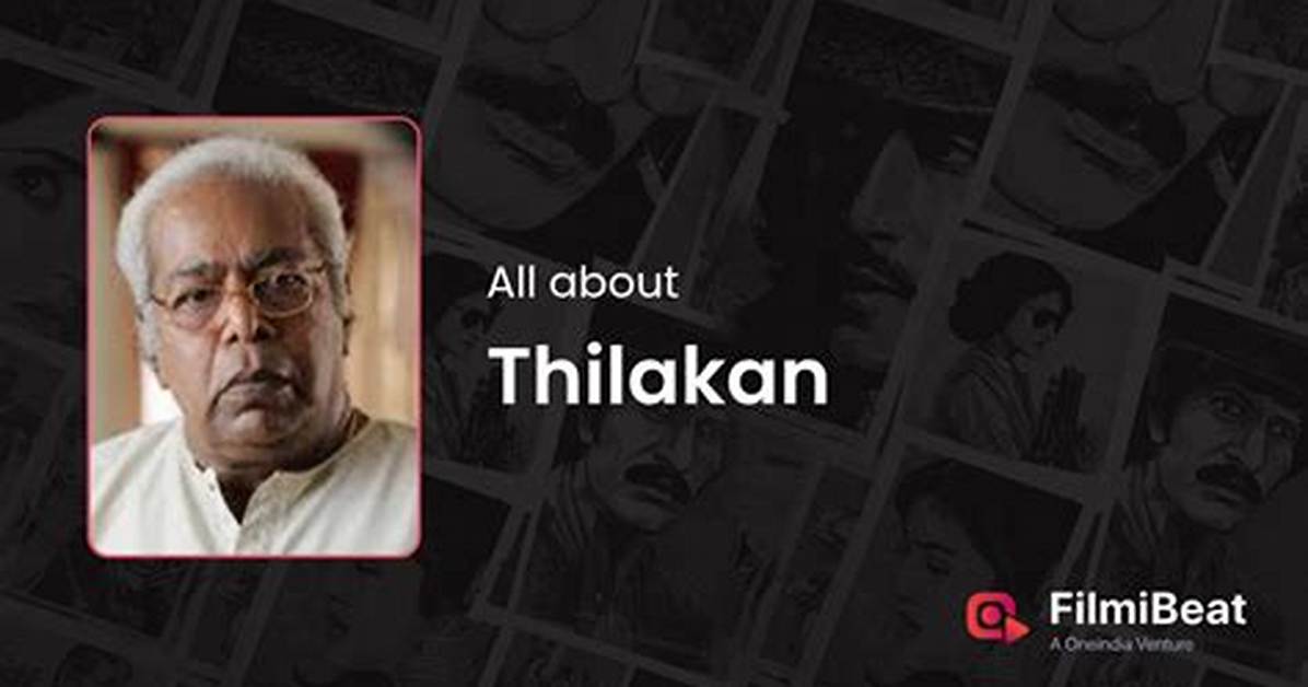 Thilakan Net Worth
