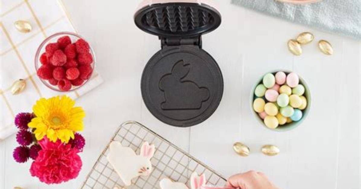 This Bunny Waffle Maker from Dash Is Perfect for Easter