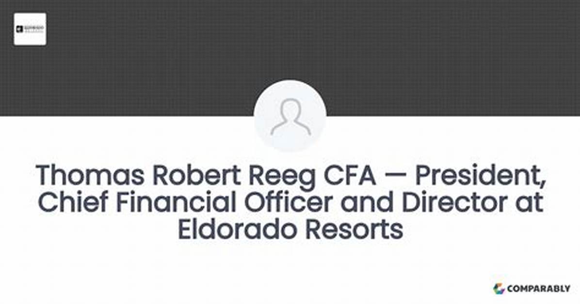 Thomas Robert Reeg Cfa Net Worth (2024)