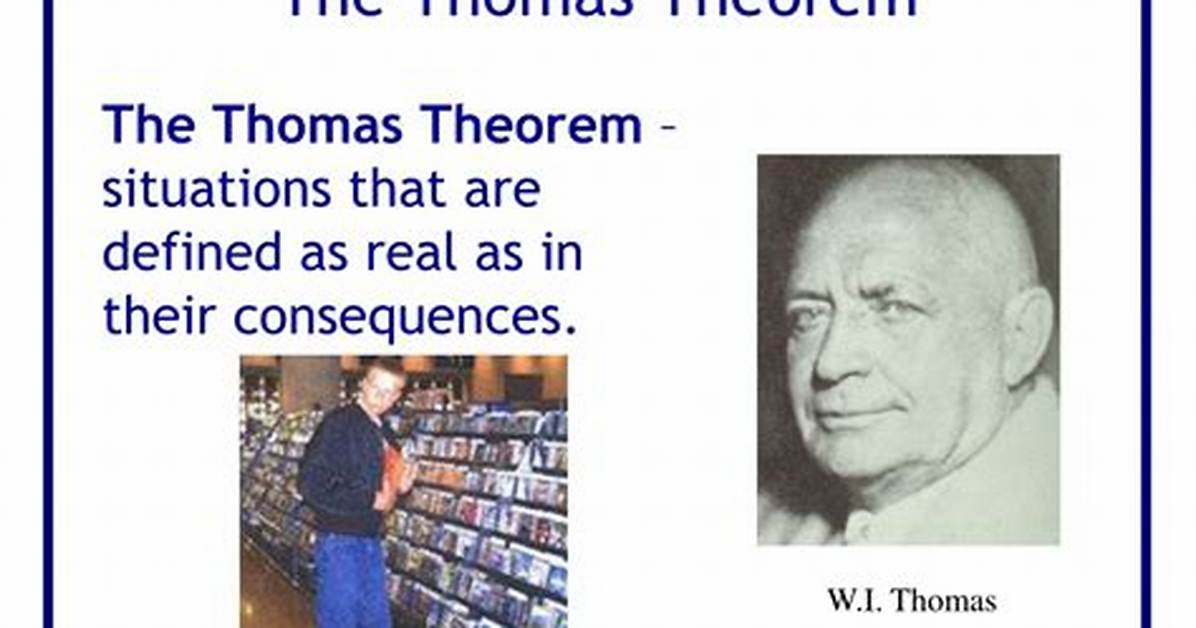 Thomas Theorem