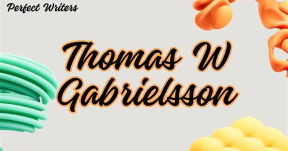 Thomas W. Gabrielsson Net Worth