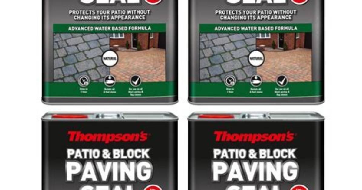 Thompsons Block Paving Sealer