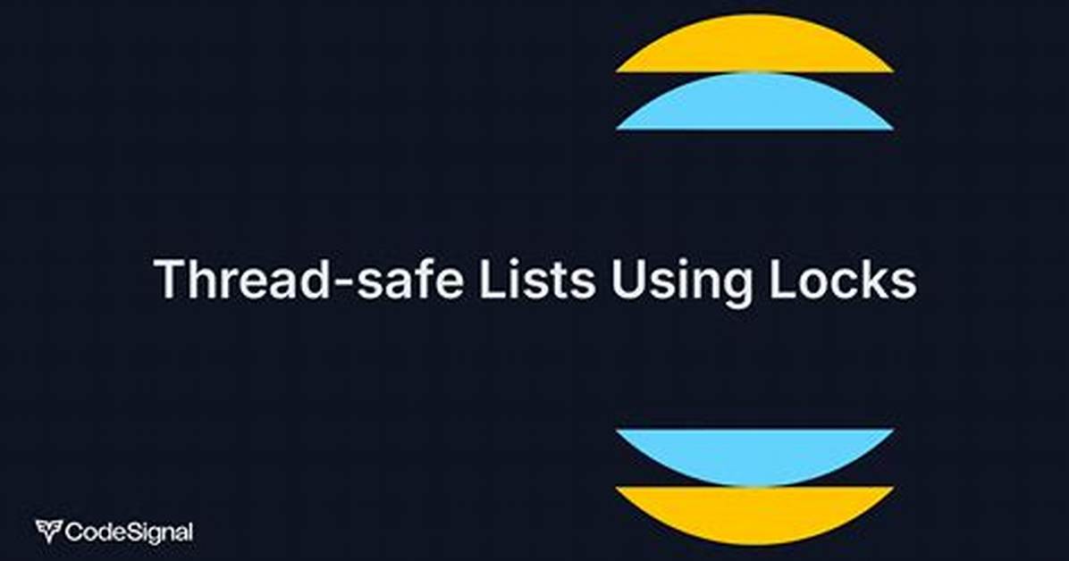 Thread-Safe List Property