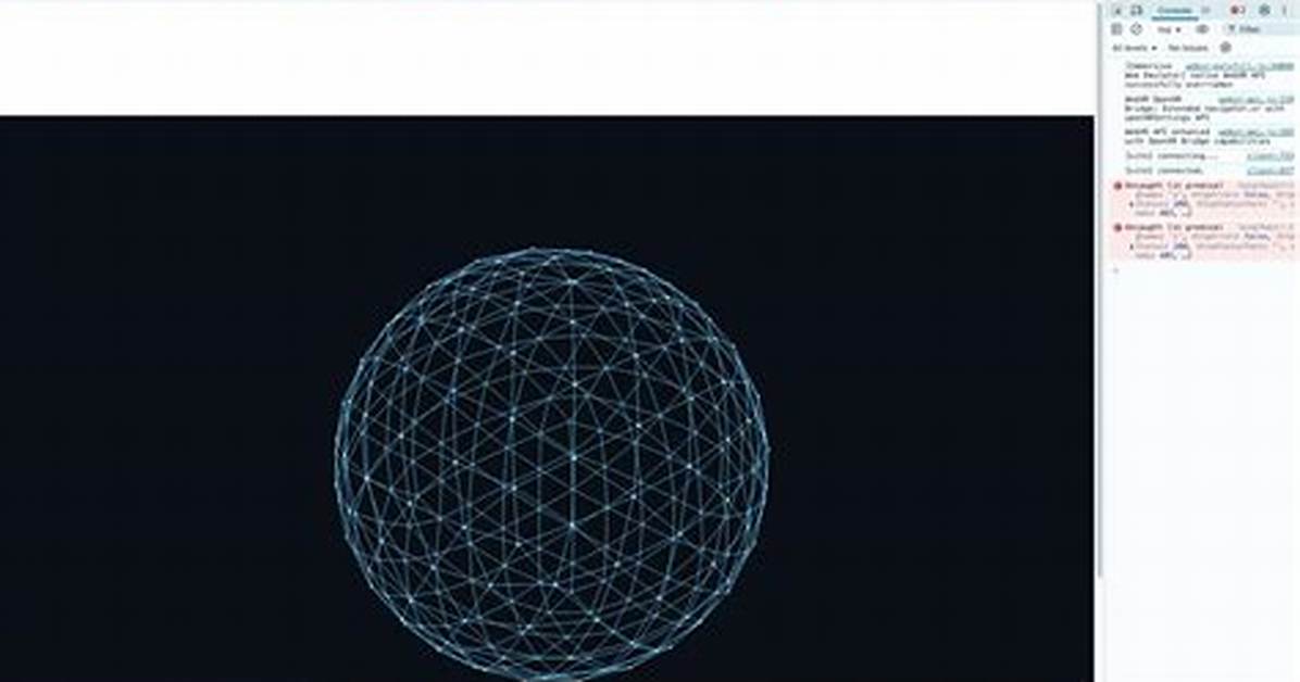 Three Js Wireframe with Rounded Edges