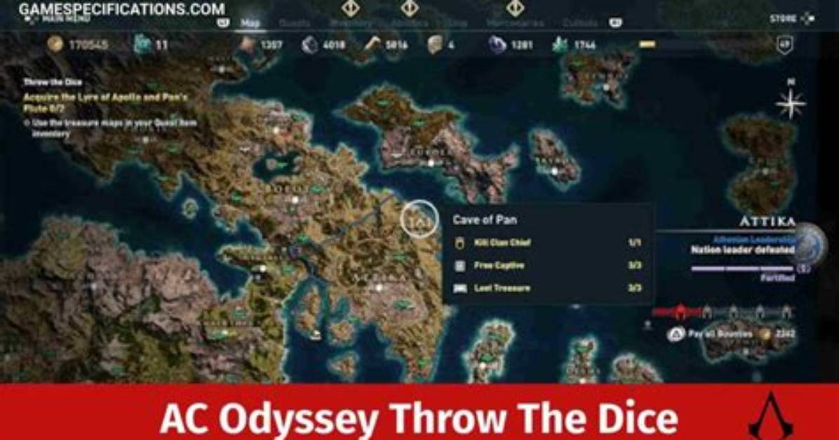 Throw the Dice, Assassin's Creed Odyssey Quest