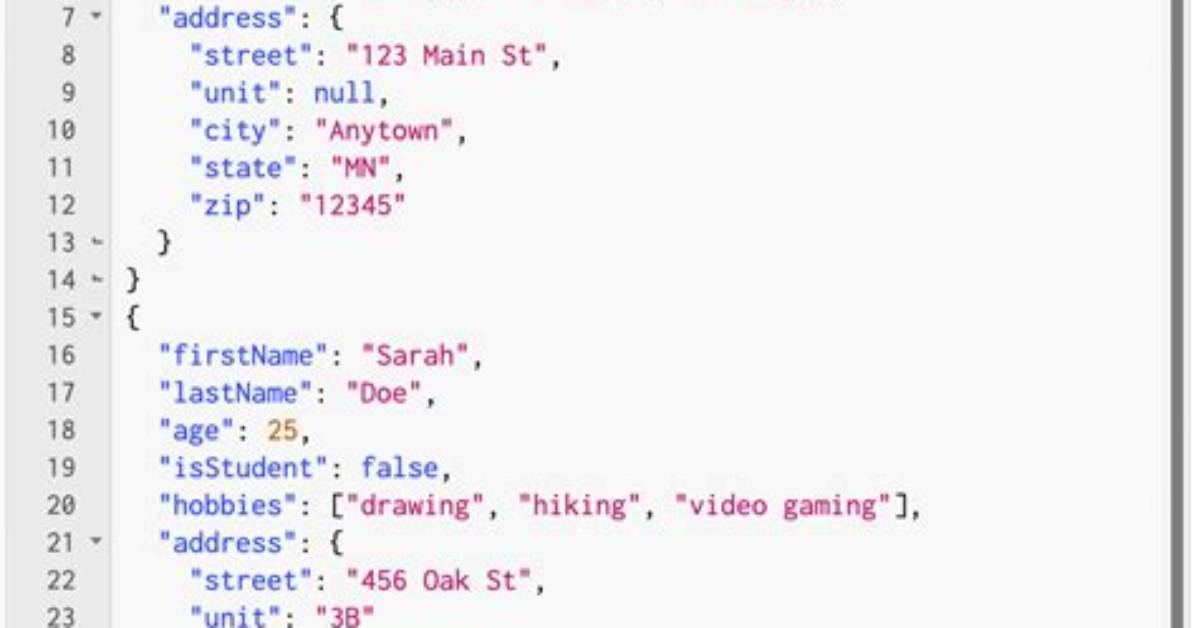 To Json
