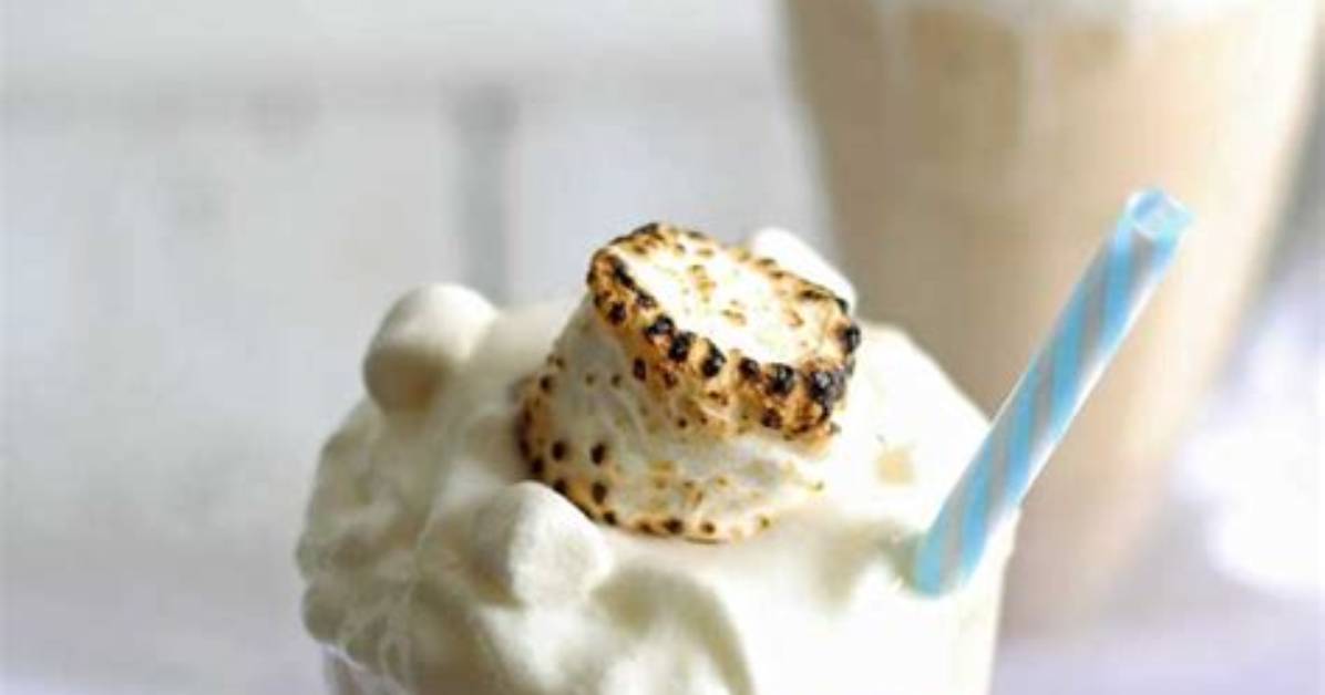 Toasted Marshmallow Milkshake