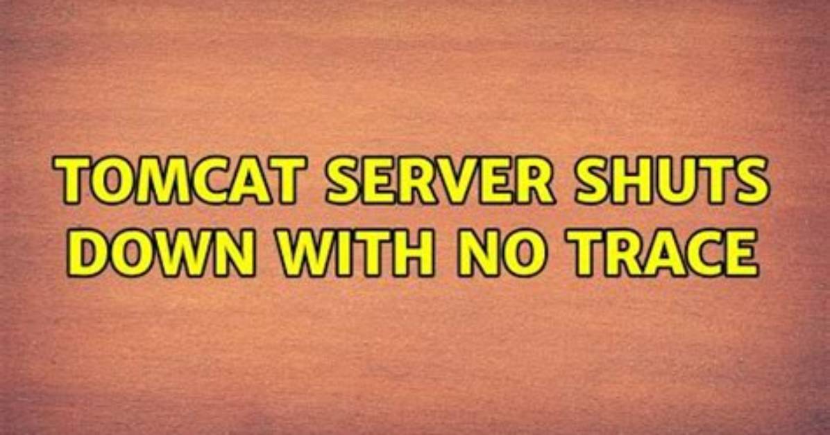 Tomcat Randomly Shuts Down with an Abstractprotocol Pause After Mild Usage