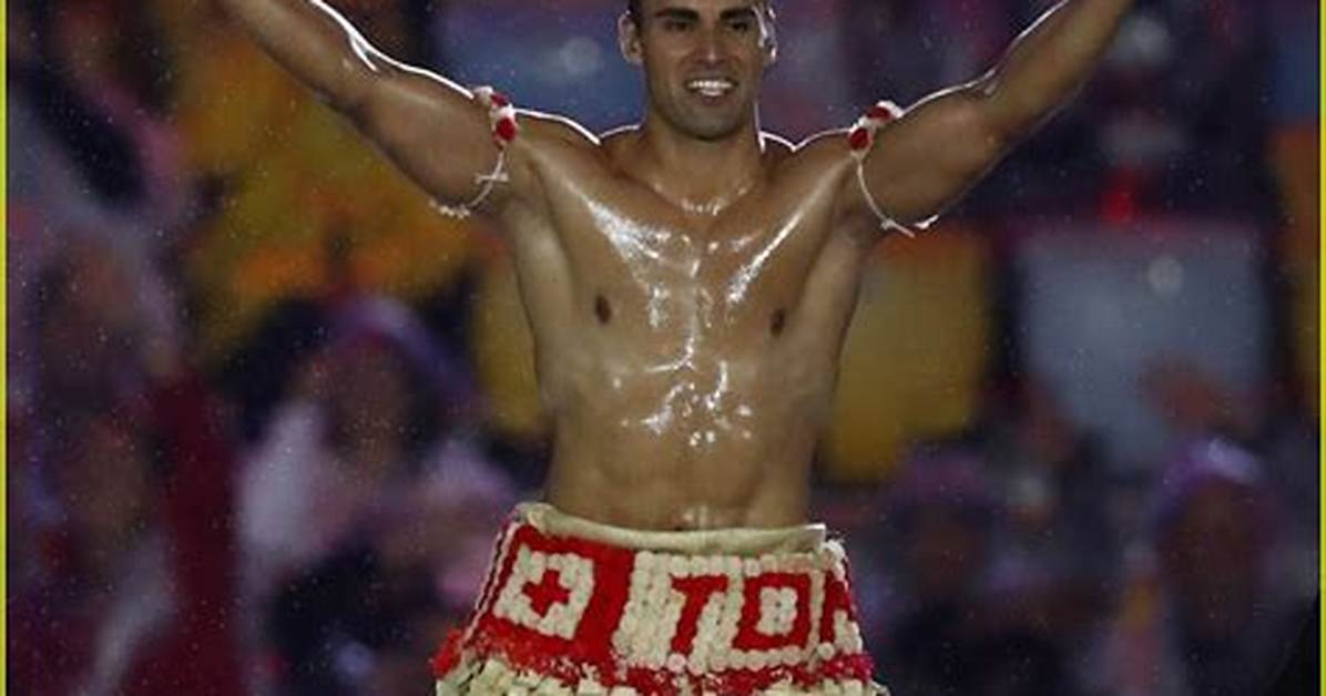 Tongan Flag Bearer Pita Taufatofua Reveals the 'Secret' to His Oily Skin!